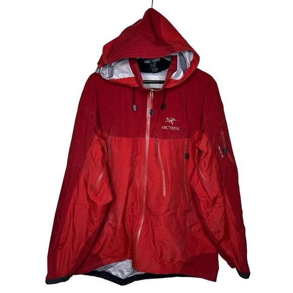 Arc'teryx Theta AR Med Sangria Gore-Tex XCR Men's Rainwear Jacket Size XL - Picture 1 of 9